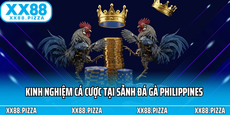 Kinh nghiệm cá cược tại sảnh đá gà Philippines XX88